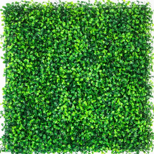 Artificial Boxwood Panels 20 PCS 20x20 Boxwood Hedge Wall Panels PE