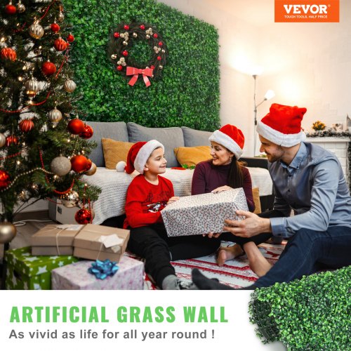 12PCS 20x20inch Artificial Boxwood Panels Boxwood Hedge Wall