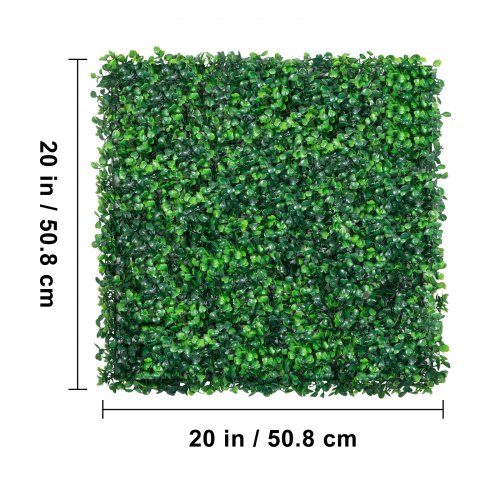 Artificial Boxwood Panel UV 24pcs Boxwood Hedge Wall Panels Artificial Grass
