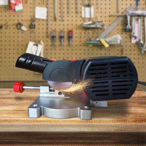 Mini Miter Cutoff Chop Saw Two 2516 Blade of Steel and Resin with 12inch