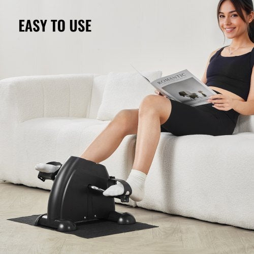 Under Desk Bike Pedal Exerciser Mini Exercise Bike for ArmLeg Exercise