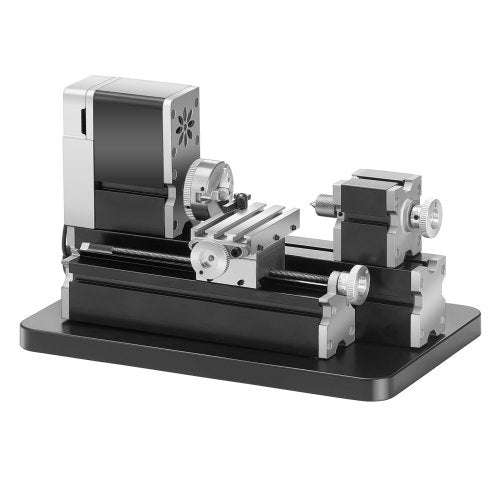 Didactical Mini Metal Lathe Machine 276 x 512 in 36W Power Metal Lathe
