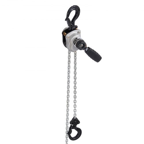 Manual Lever Chain Hoist 14T 550LBS Capacity Heavy Duty Come Along 10FT