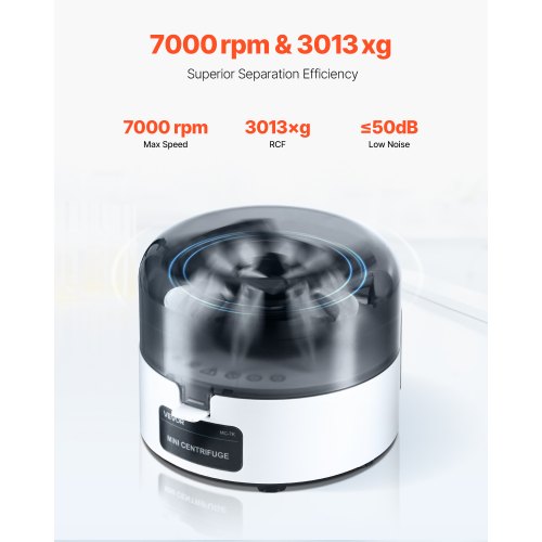 Mini Centrifuge Machine 3013xg RCF Electric Laboratory Centrifuge Machine
