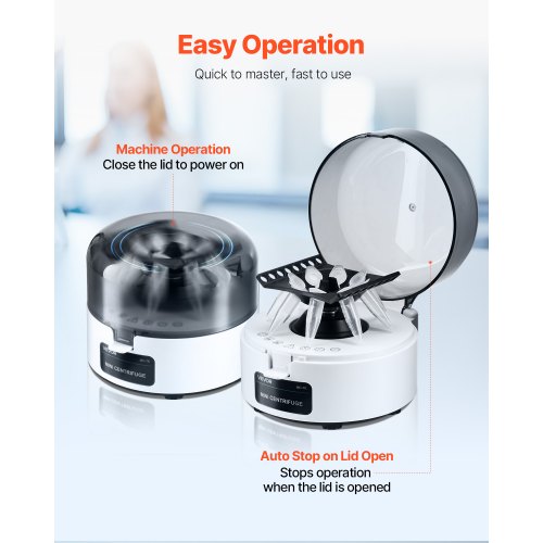 Mini Centrifuge Machine 3013xg RCF Electric Laboratory Centrifuge Machine