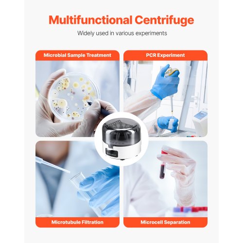 Mini Centrifuge Machine 3013xg RCF Electric Laboratory Centrifuge Machine