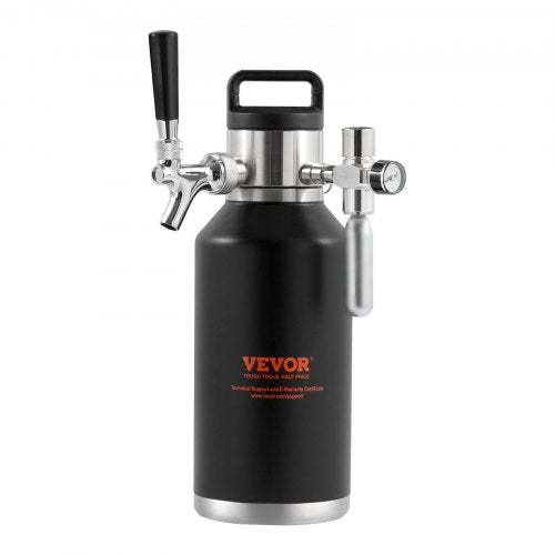 Beer Growler Tap System 64Oz 189L Mini Keg 304 Stainless Steel