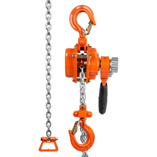 Manual Lever Chain Hoist 14 Ton 550 lbs Capacity 10 FT Come Along G80