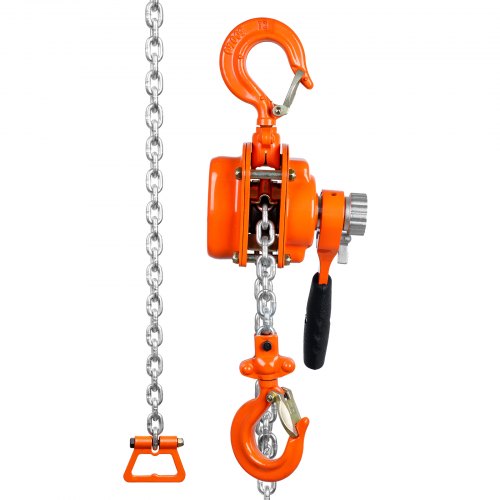 Manual Lever Chain Hoist 12 Ton 1100 lbs Capacity 5 FT Come Along G80