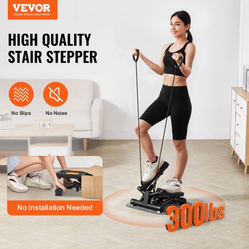 Stair Stepper Mini Stepper for Exercise at Home Hydraulic Fitness Twist