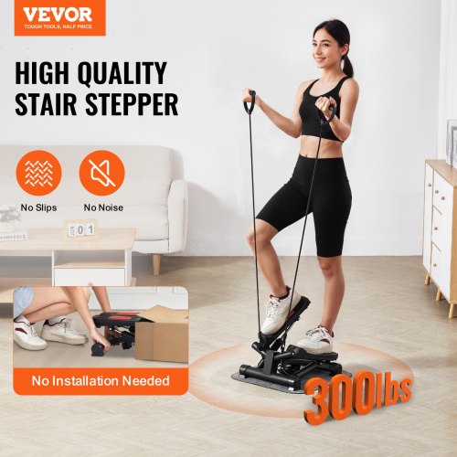 Stair Stepper Mini Stepper for Exercise at Home Hydraulic Fitness Twist