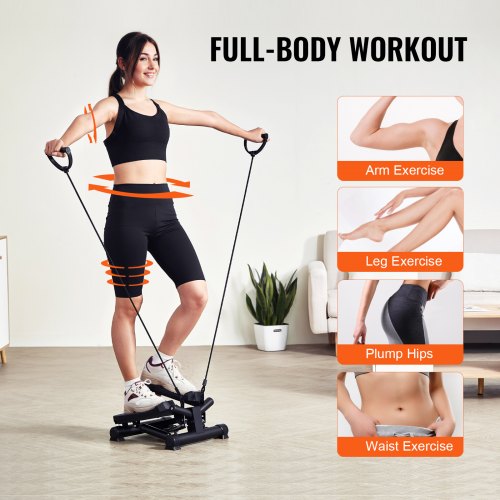 Stair Stepper Mini Stepper for Exercise at Home Hydraulic Fitness Twist