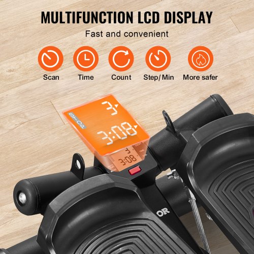 Stair Stepper Mini Stepper for Exercise at Home Hydraulic Fitness Twist