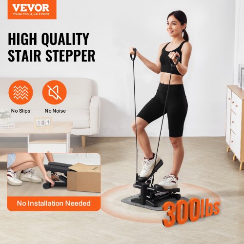 Stair Stepper Mini Stepper for Exercise at Home Hydraulic Fitness Stepper