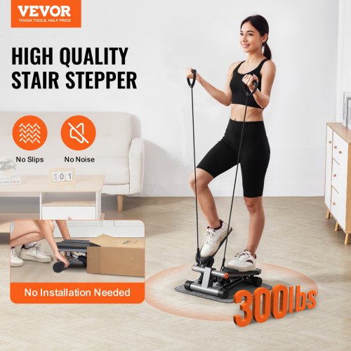 Stair Stepper Mini Stepper for Exercise at Home Hydraulic Fitness Stepper