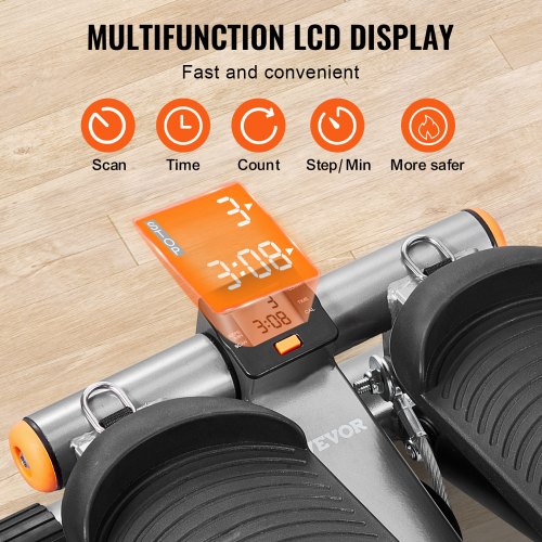 Stair Stepper Mini Stepper for Exercise at Home Hydraulic Fitness Stepper