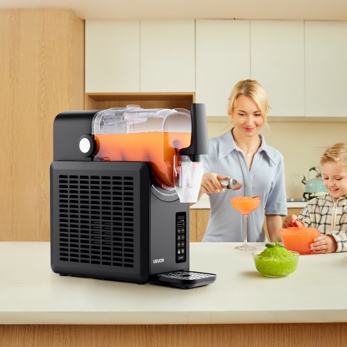 Slushie Machine 26L88Oz No Ice Needed Slushy For Home Frozen Drink Maker With