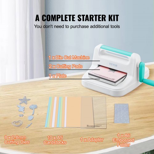 Manual Die Cutting Embossing Machine Portable Cut Machines 6 inch