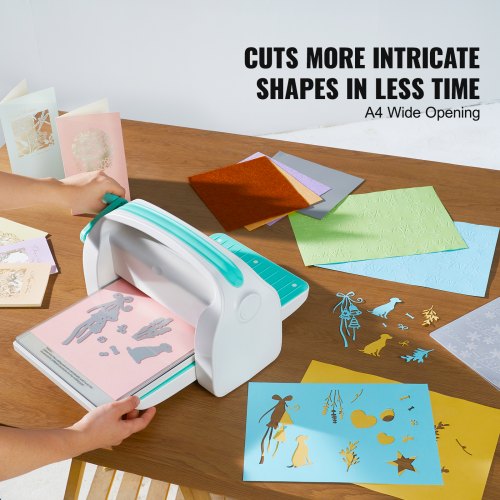 Manual Die Cutting Embossing Machine Portable Cut Machines 9 inch