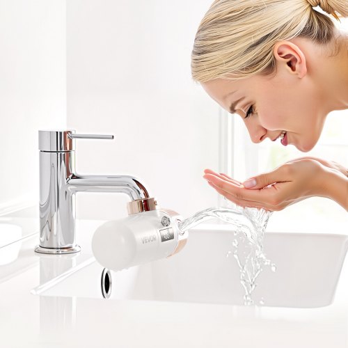 Skincare Water Filter Faucet Mount Water Filters with Micronano Bubble for Skin 1