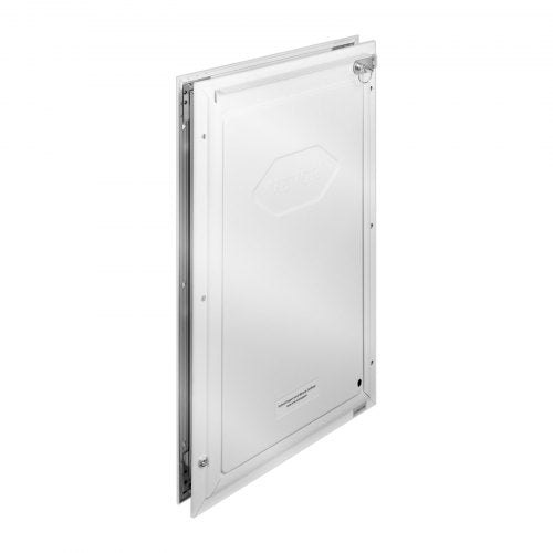 Pet Door 827 x 1193 Aluminum Frame with Lock and Flap System