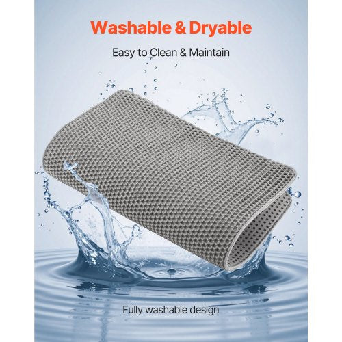 Cat Litter Mat 30 x 24 in DoubleLayer Litter Box Mat NonSlip