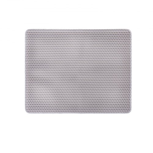 Cat Litter Mat 30 x 24 in DoubleLayer Litter Box Mat NonSlip