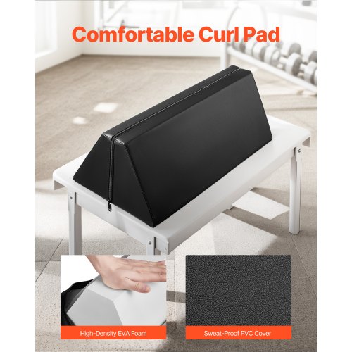 Preacher Curl Pad Portable Preacher Pad SpaceSaving Bicep Exercise