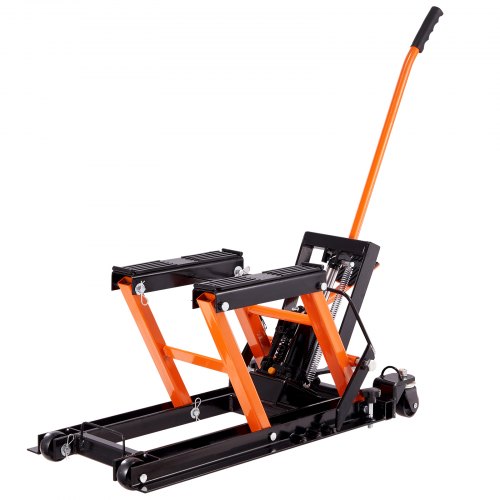 Steel Hydraulic Motorcycle Jack Stand 1500 LBS ATV Scissor Lift Jack