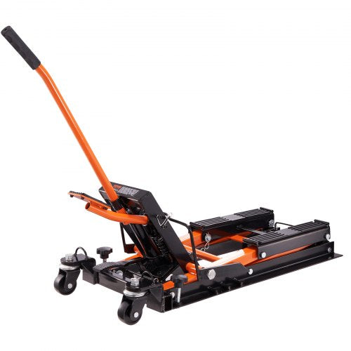 Steel Hydraulic Motorcycle Jack Stand 1500 LBS ATV Scissor Lift Jack