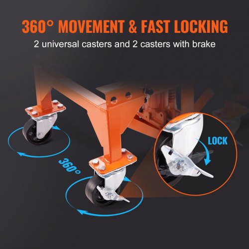 Hydraulic Motorcycle Lift Table 350 LBS Capacity Motorcycle Scissor Jack