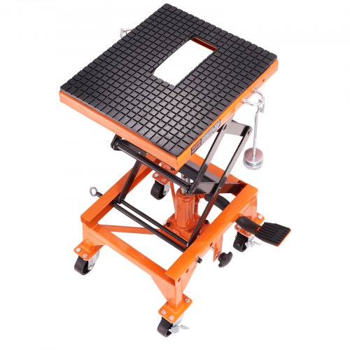 Hydraulic Motorcycle Lift Table 350 LBS Capacity Motorcycle Scissor Jack