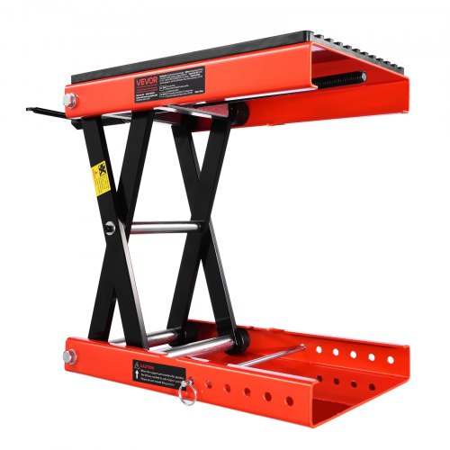 Motorcycle Lift 1200lbs Weight Capacity Wide Deck Motorcycle Scissor Jack