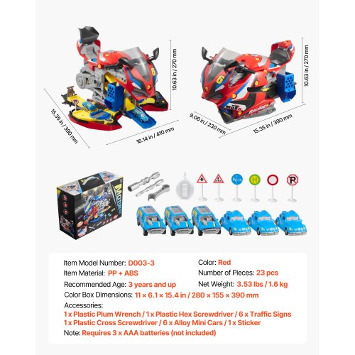 Motorcycle Engine Toy 25 Pieces Motorcycle Mechanic Toy with Removable