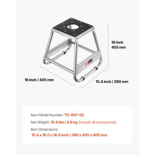 Dirt Bike Stand 1100 lbs Load Capacity Dirtbike Pit Stand Universal