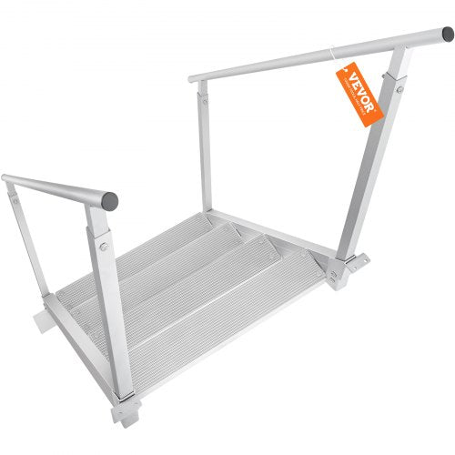 Dock Ladder 4 Step Dock Stairs 3038 Adjustable Height 500 lbs Load