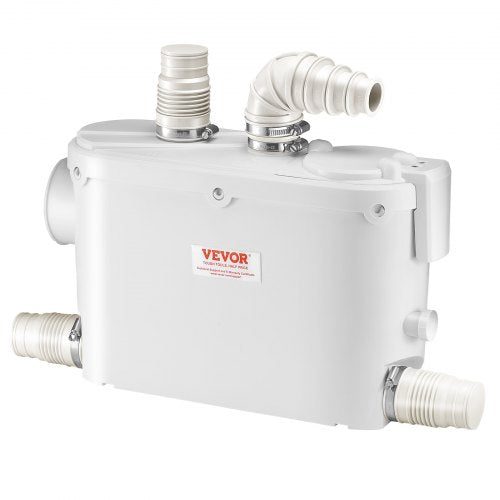 Macerator Pump 500W 29 GPM Flow 26 ft8 m Head Macerator WallHung
