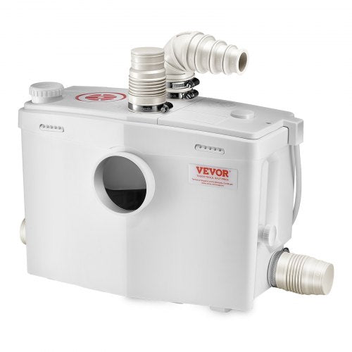 Macerator Pump 1200W 48 GPM Flow 33 ft10 m Head Macerator Sewerage