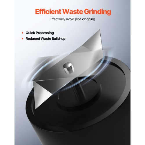 Macerator Pump 500W 29 GPM Flow 26 ft8 m Head Macerator Sewerage Toilet