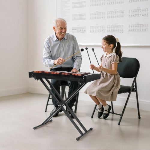 Glockenspiel Xylophone 32 Notes Wooden Professional Xylophone Percussion