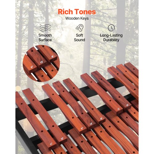 Glockenspiel Xylophone 37 Notes Wooden Professional Xylophone Percussion