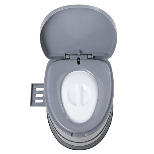 Portable Toilet for Camping Porta Potty with 1.3 Gal Detachable Inner