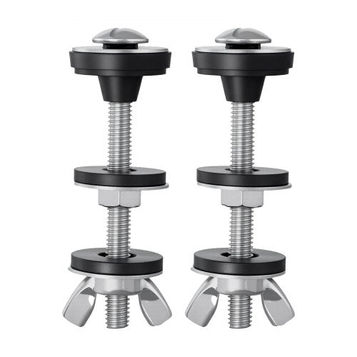Universal Toilet Tank to Bowl Bolts Kit 2PCS Metal Heavy Duty Toilet Tank