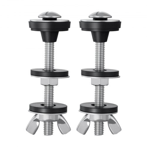 Universal Toilet Tank to Bowl Bolts Kit 2PCS Metal Heavy Duty Toilet Tank