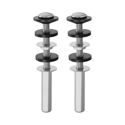 Universal Toilet Seat Bolts Kit 2PCS Metal Heavy Duty Toilet Tank Bolts