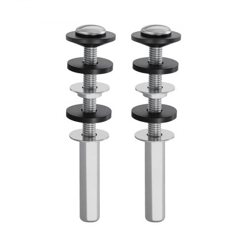 Universal Toilet Seat Bolts Kit 2PCS Metal Heavy Duty Toilet Tank Bolts