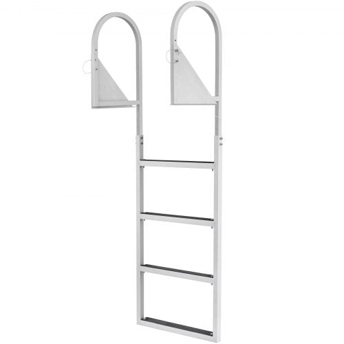 Dock Ladder FlipUp 4 Steps 350 lbs Load Capacity Aluminum Alloy Pontoon