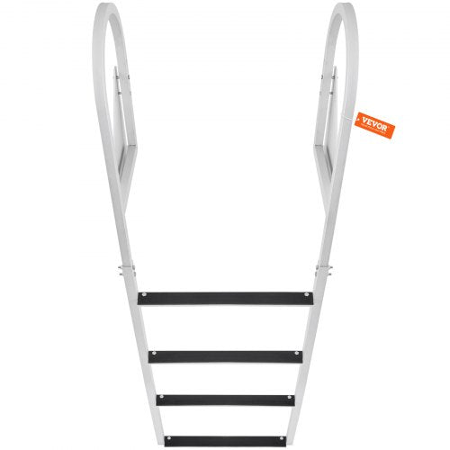 Dock Ladder FlipUp 4 Steps 350 lbs Load Capacity Aluminum Alloy Pontoon