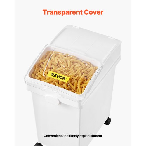 Rice Storage Container 66Gallon25L x3 Capacity Large Dog Food Dispenser