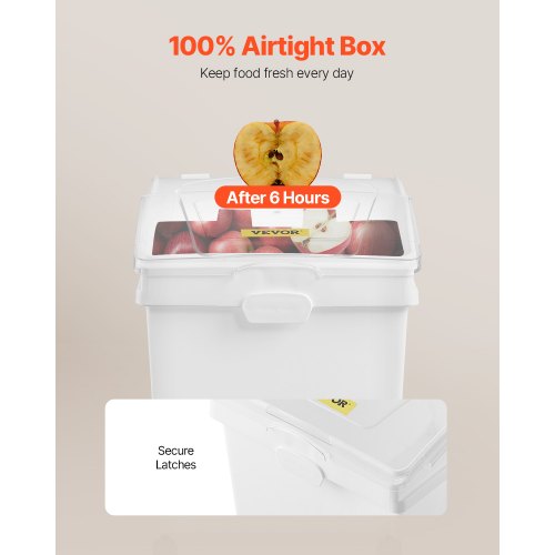 Rice Storage Container 105Gallon40L x3 Capacity Large Dog Food Dispenser